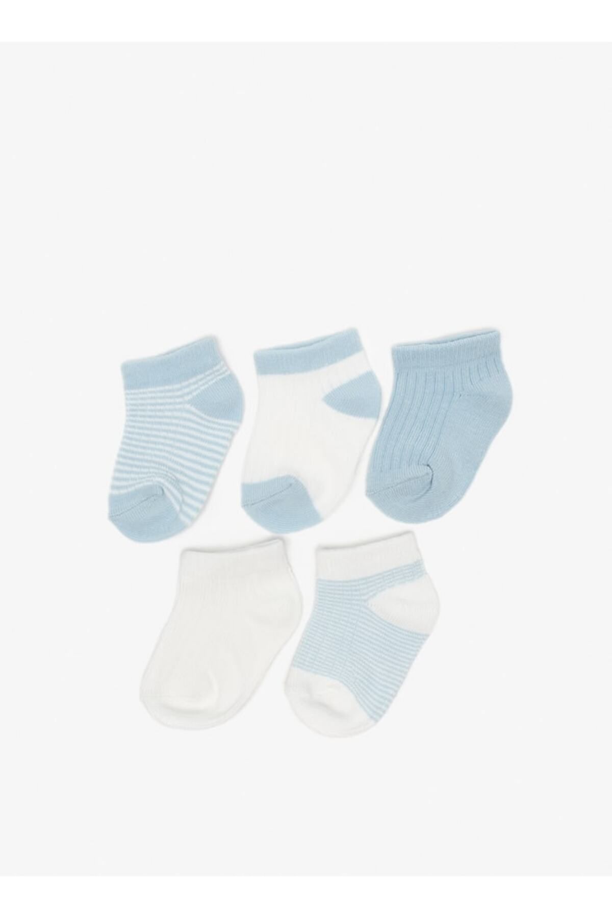 Barefeet-Assorted Ankle Length Socks - Set of 5 1