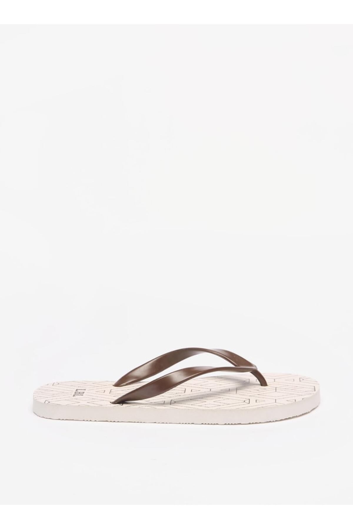 LBL by Shoexpress-Geometric Print Flip Flops 3