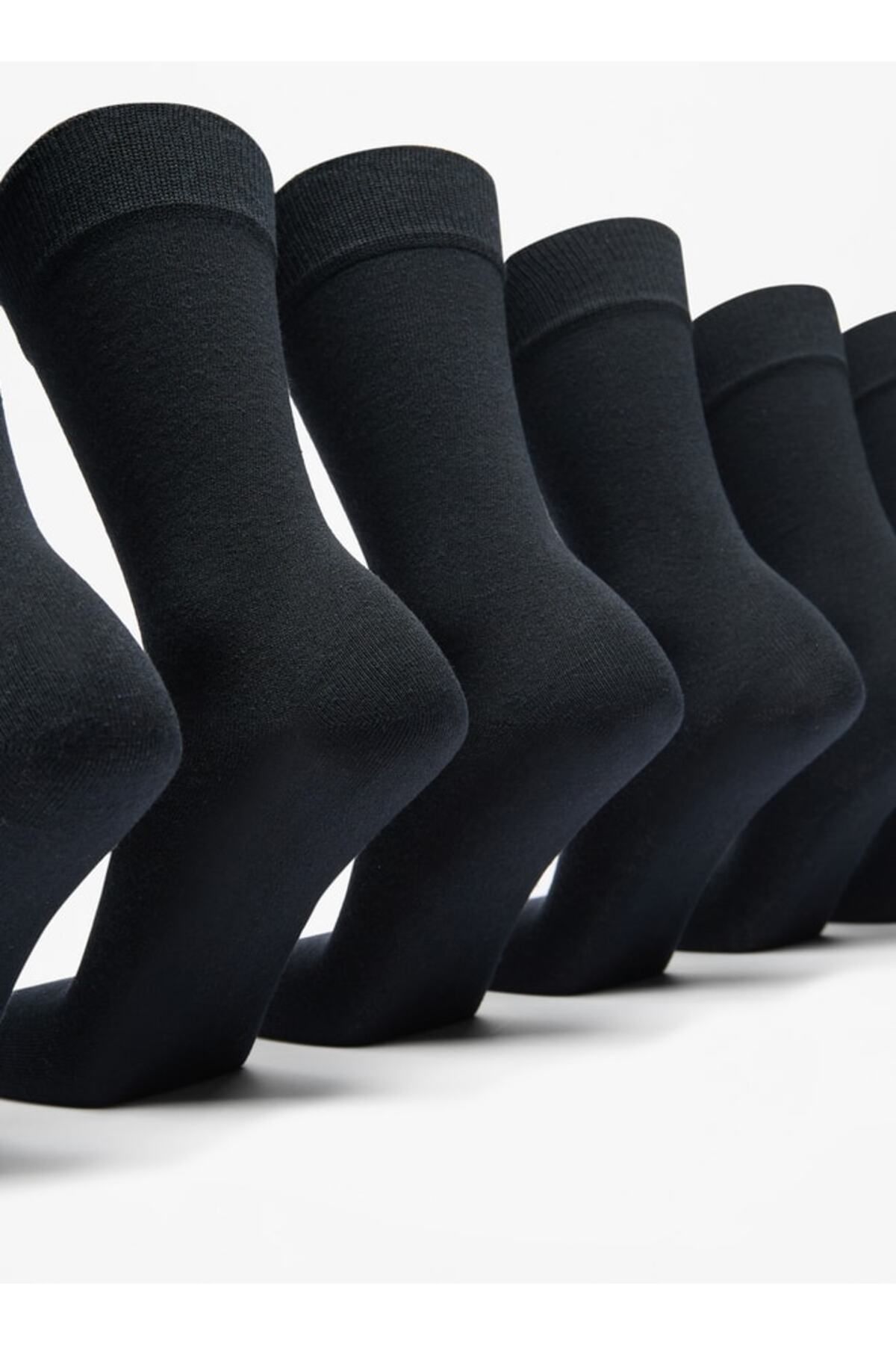LBL by Shoexpress-Solid Calf Length Socks - Set of 7 2