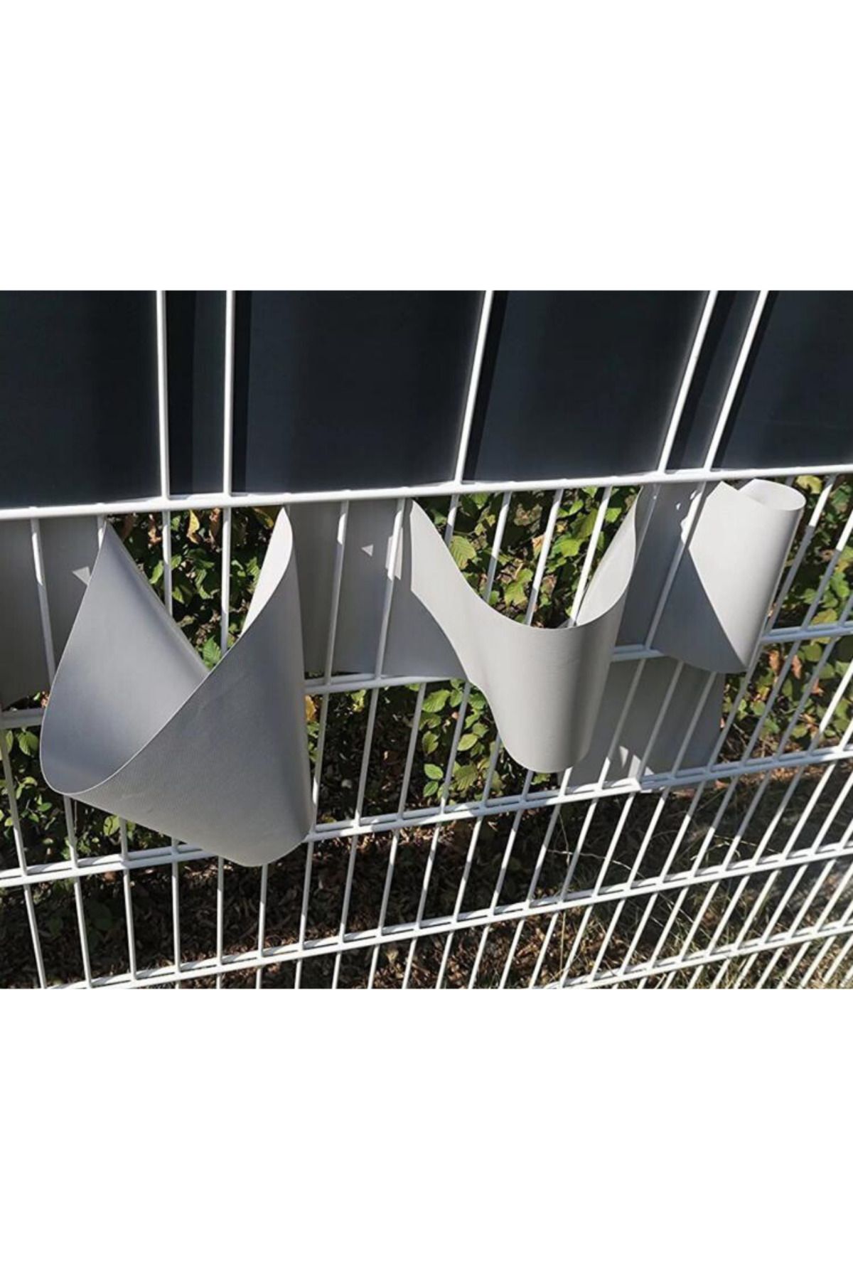 Double Panel Çit Branda Panel Çit Koruma Branda Kaplama 19cm*26m Portakal Model 4