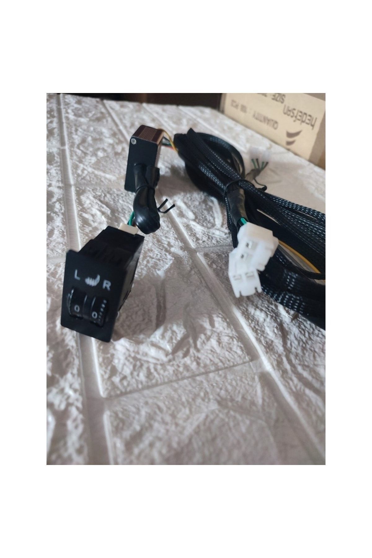 RENKLİ EVİM-Seat Heater Installation Cable Controller Button 2