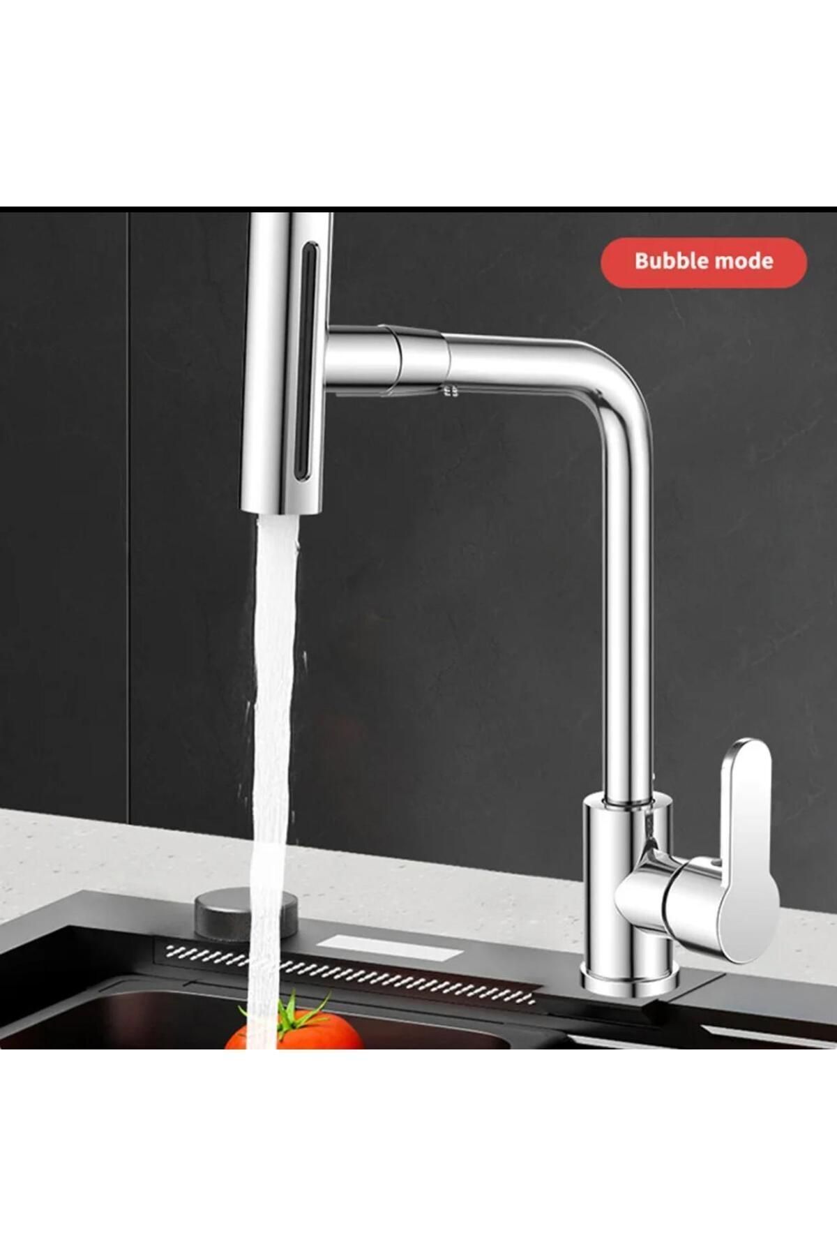Boheme-Chrome Colored Fleko 4 Function Spiral Sink Faucet 6
