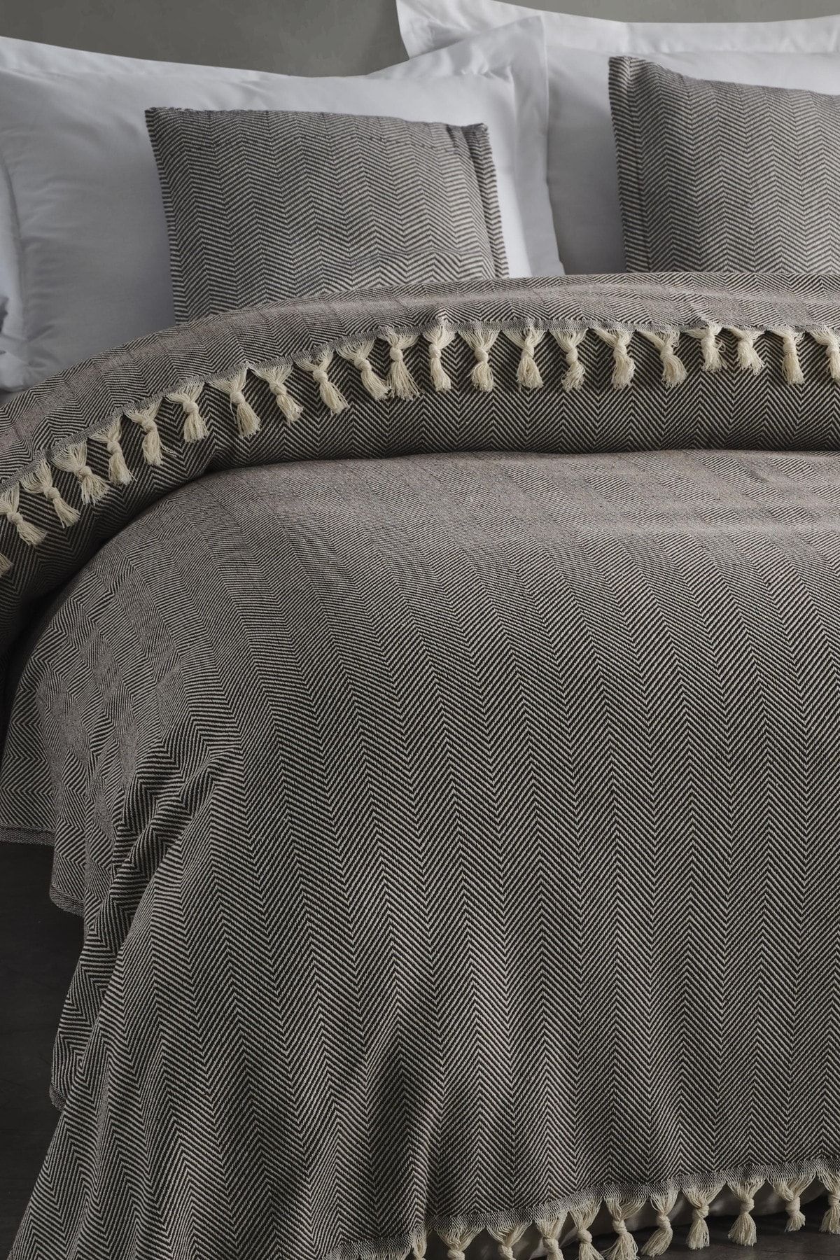 LADYNİL-210X240 Double Natural Bedspread 4