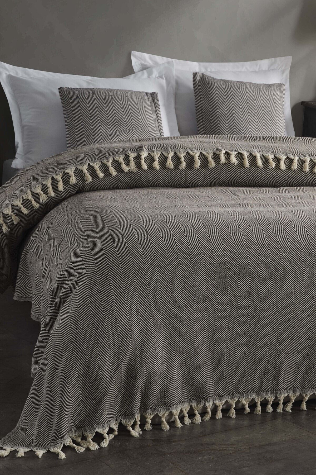 LADYNİL-210X240 Double Natural Bedspread 2