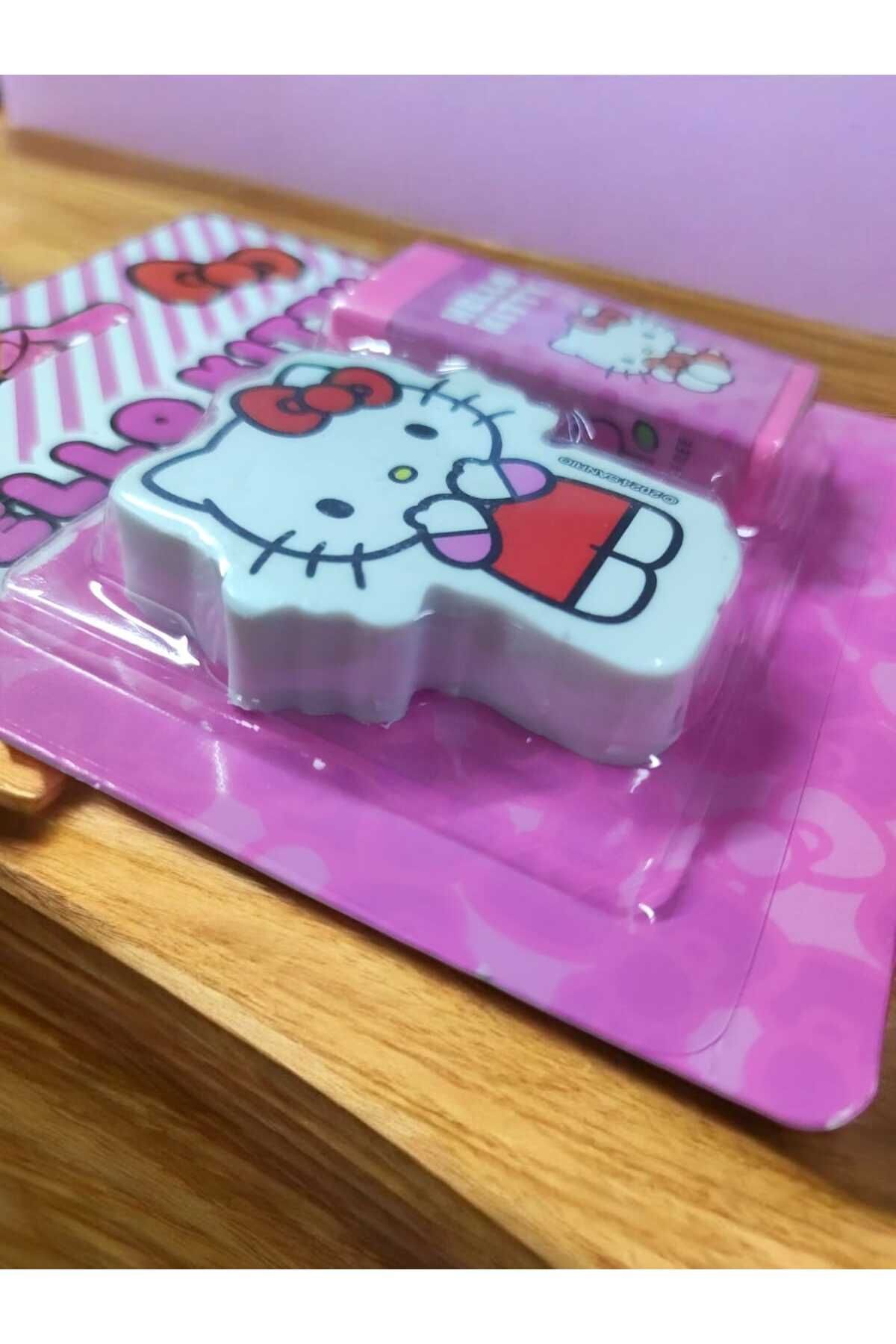 Hello Kitty-Set of 2 Eraser and Stationery 3