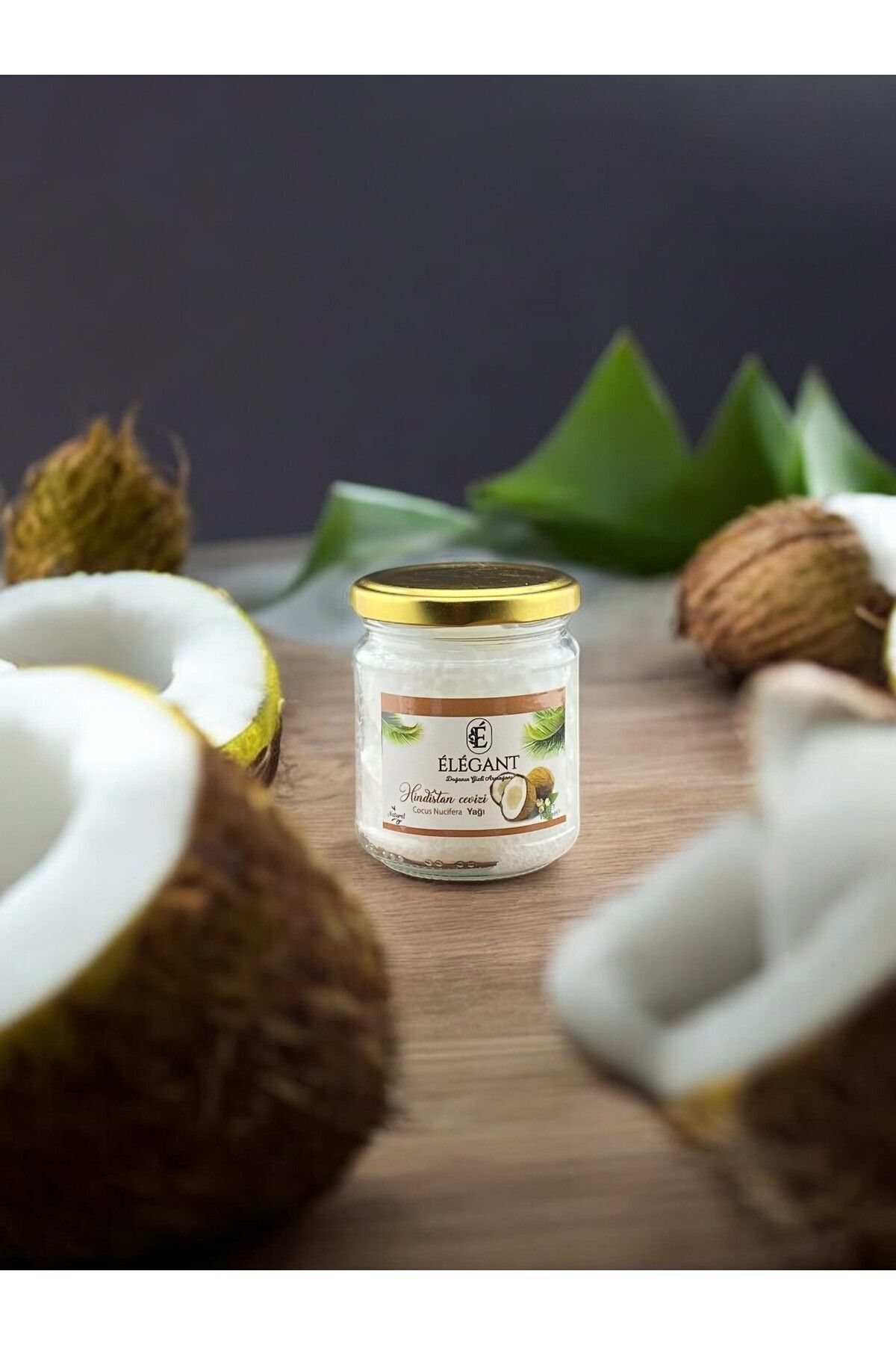 Elegant Essential Oils %100 Doğal Soğuk Sıkım Hindistan Cevizi Yağı - 150 ml Bakım Yağı