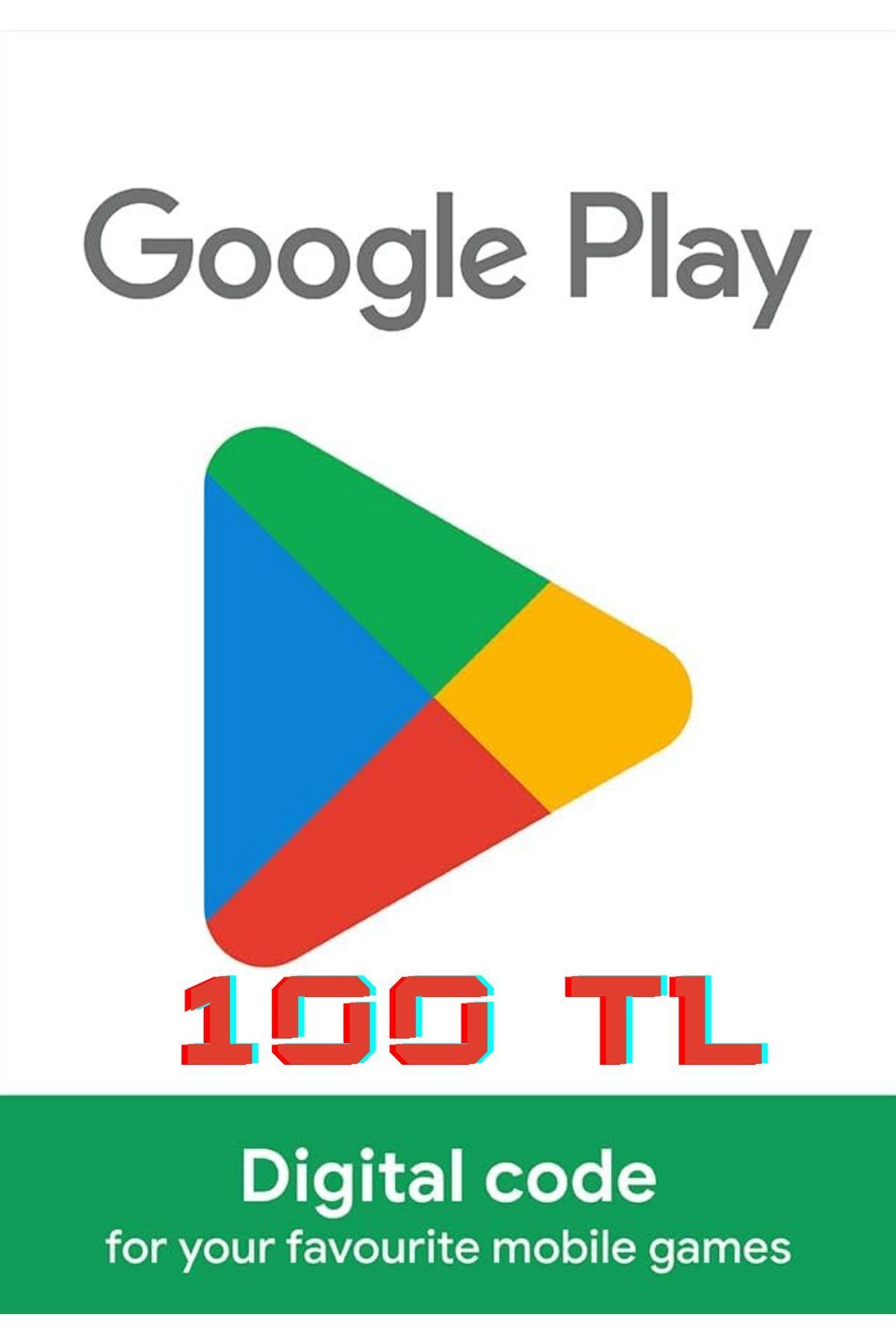 Google Play 100 TL