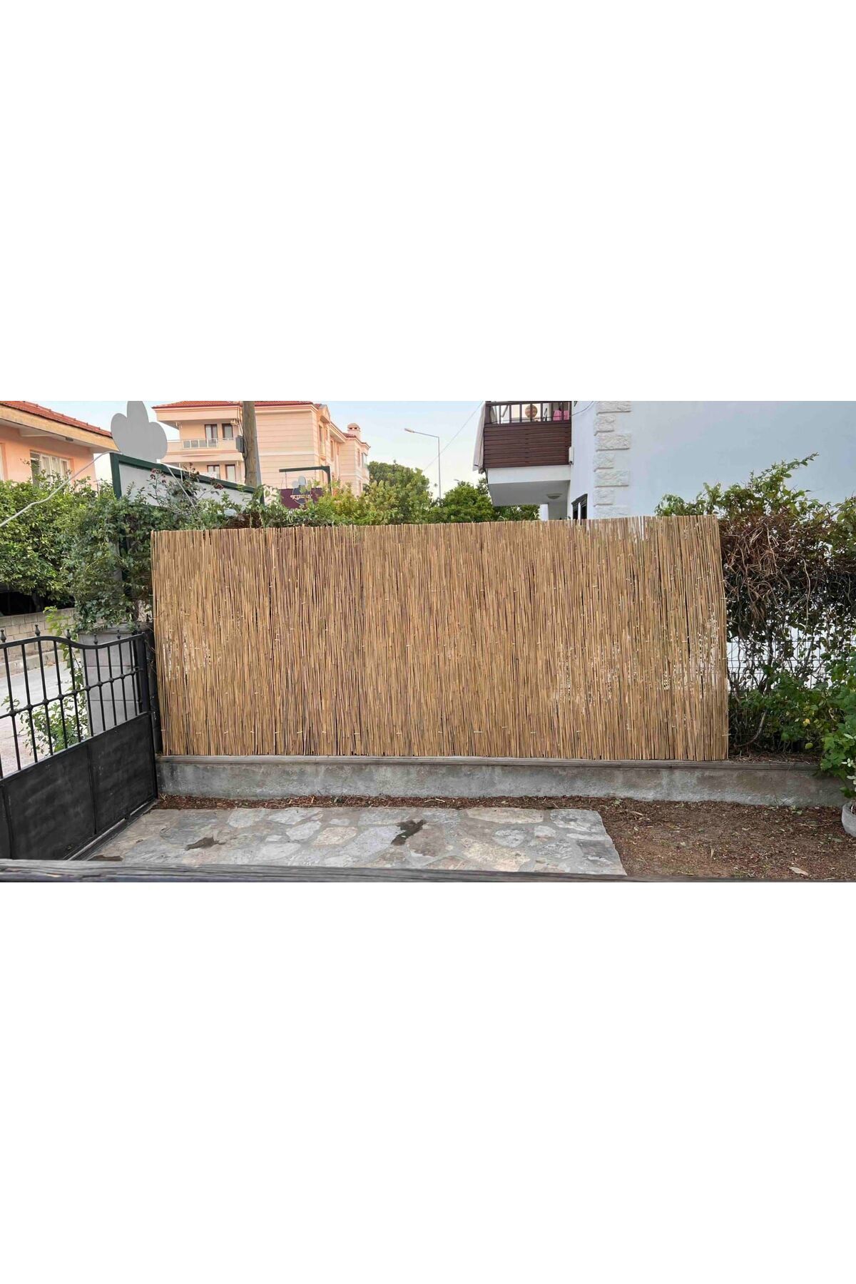 Natural straw wicker 2x2 meters natural bamboo fence,balcony fence,skylight