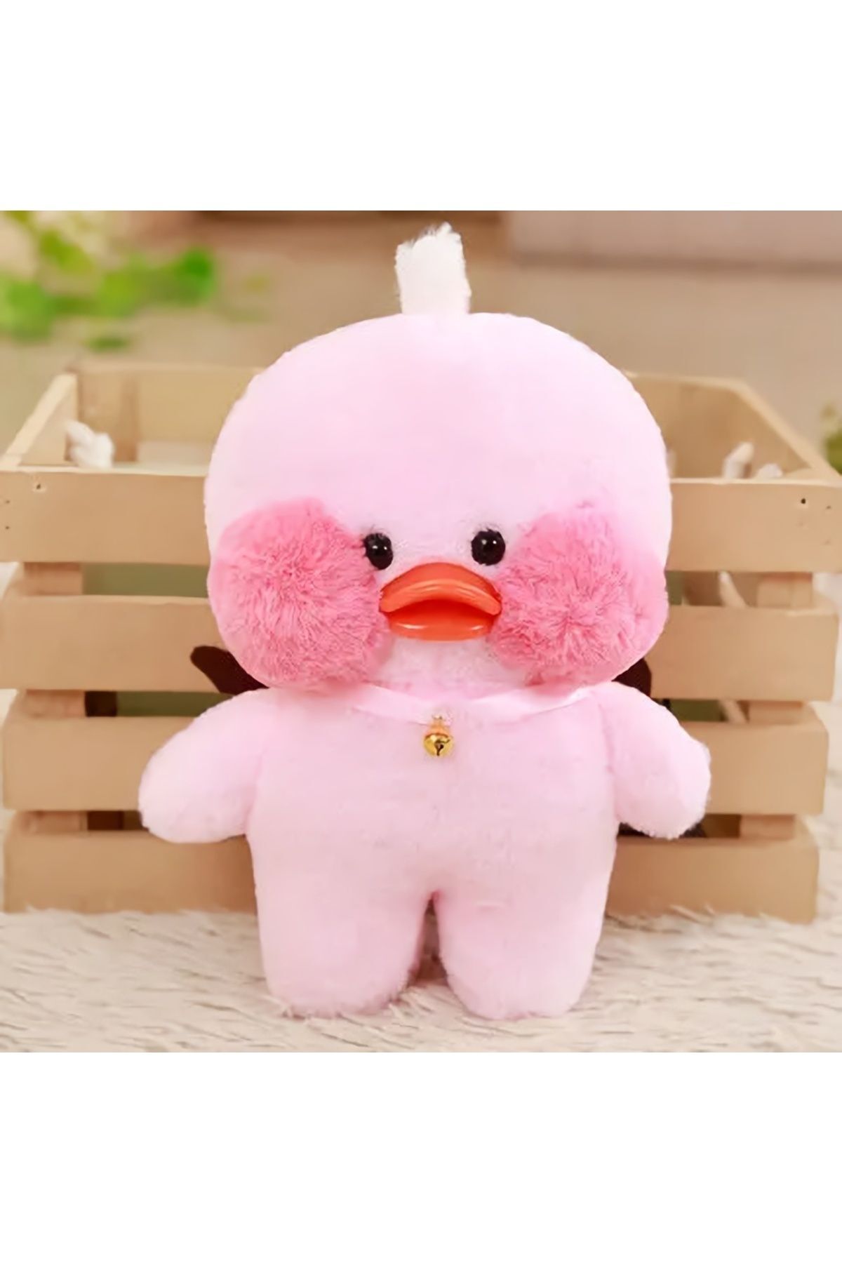 DuruToys Karikatür Lalafanfan 30cm Ördek Civciv Peluş Oyuncak Aksesuar Yoktur Doğum Günü Hediyesi fotoğrafı 6 (önizleme)