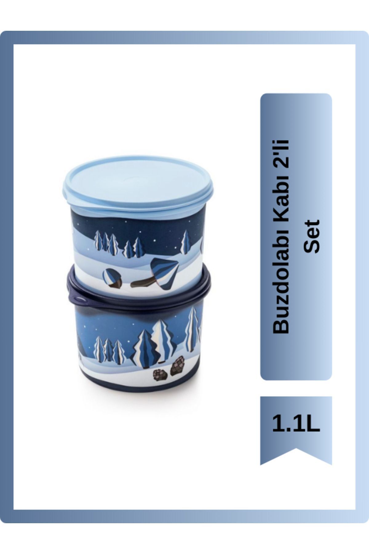Tupperware-Refrigerator Container Set of 2 1