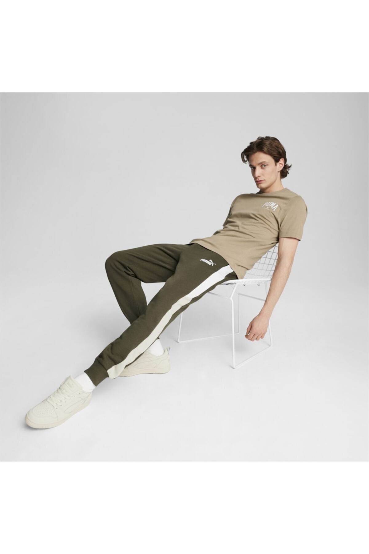 Puma-GrEEn MEn's SwEatpants - Power Colorblock TR CL, 68173670 3