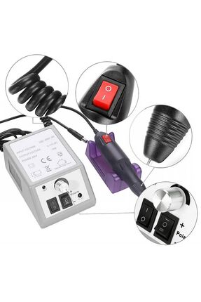 Nac. Proffesional Tırnak Marketi Nac. Nail Drill Mercedes 25 Watt Törpü Makin...