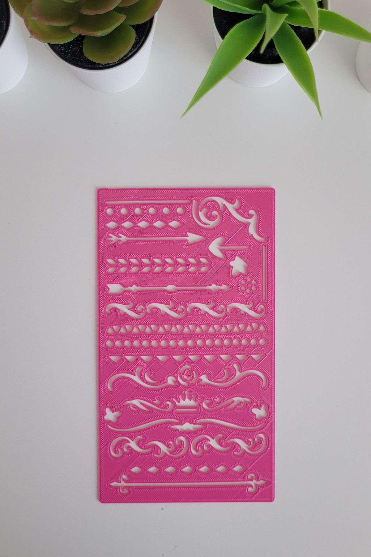 Bullet Journal Süsleme Şablon Cetvel - 3