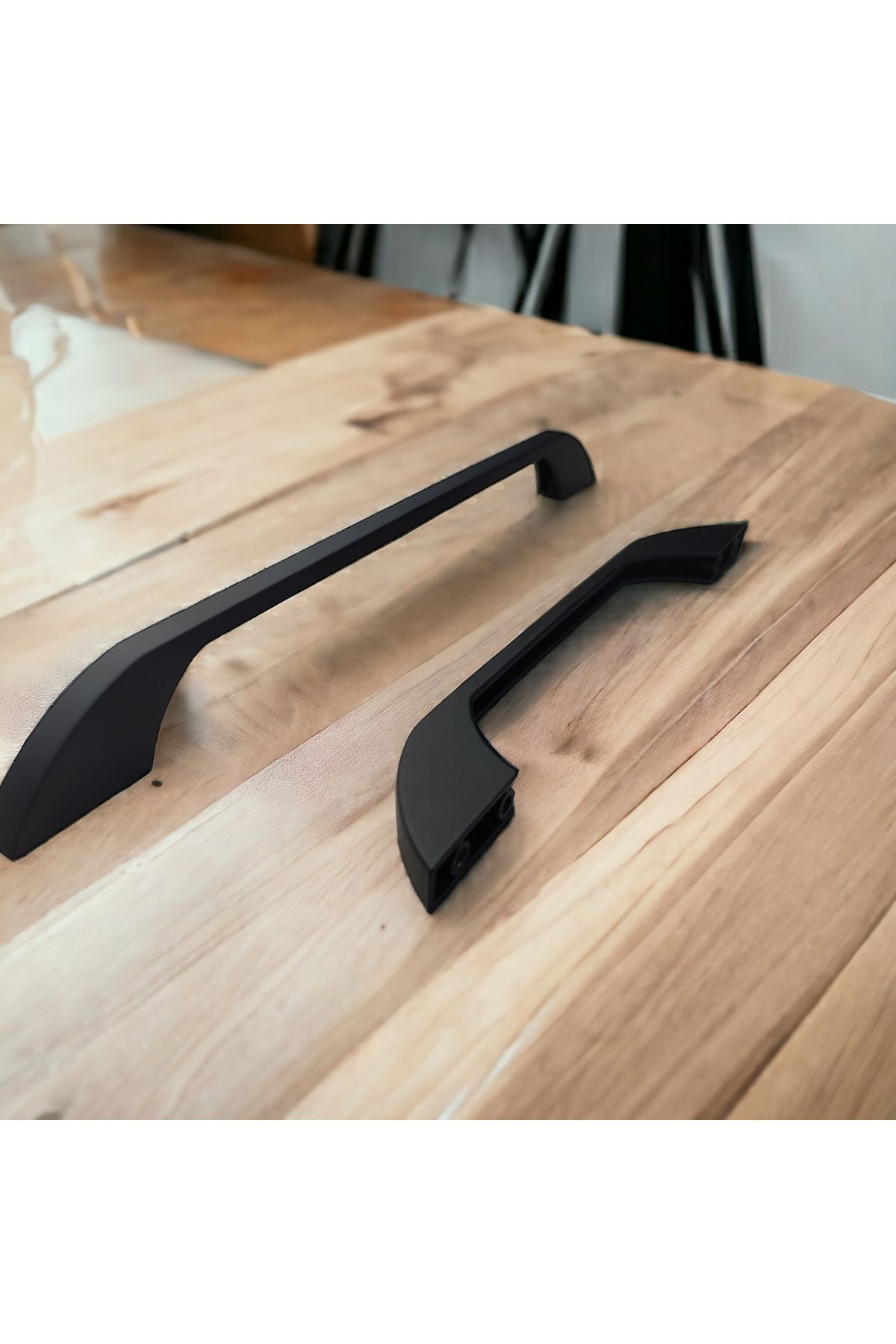 Dizaynhouse-128 mm Black Zebra Model Drawer Handle, Elegant Metal Drawer and Cabinet Handle 4