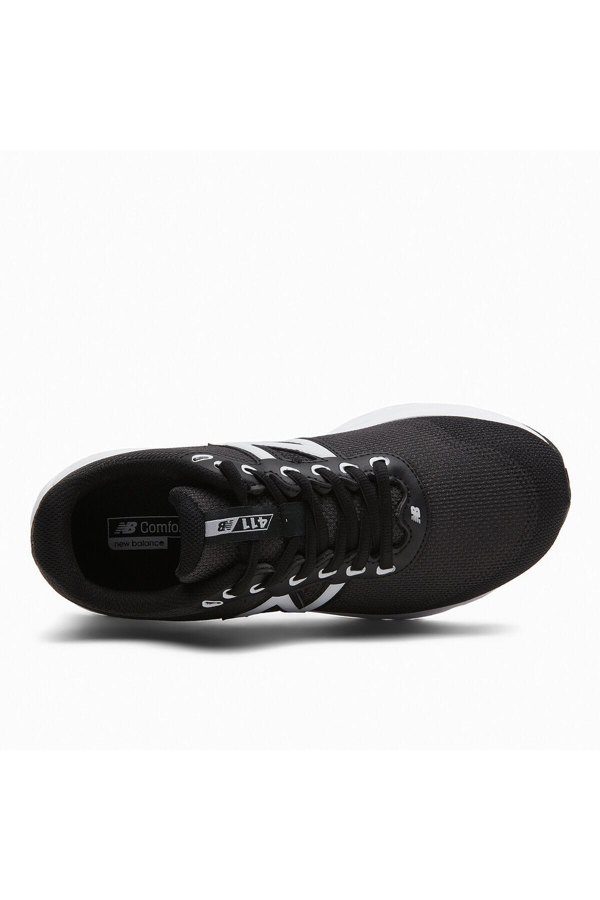 New Balance 411 Siyah Beyaz Unisex Yuruyu Ko u Spor Ayakkab Erkek Ayakkab