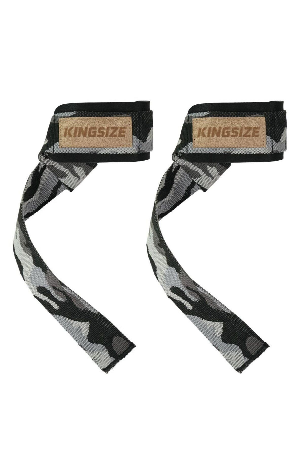 Genel Markalar Padded Lifting Straps Kamuflaj 2'li Paket