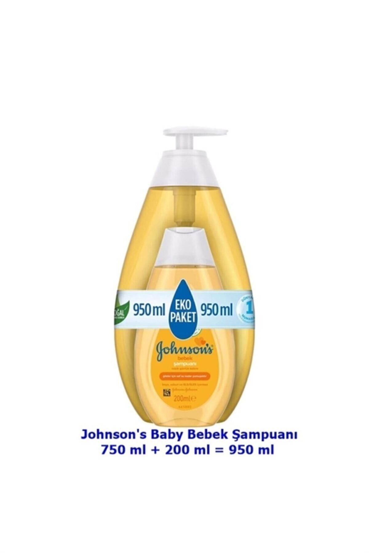 Bebek Şampuanı 750 Ml + Bebek Şampuanı 200 Ml