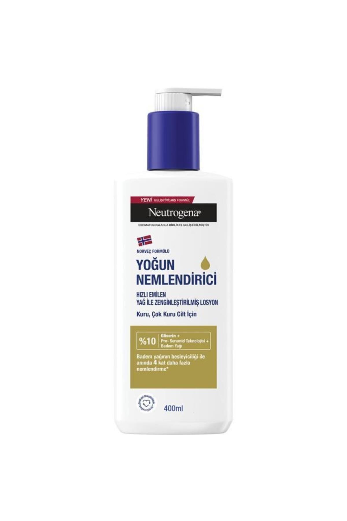 لوسیون غنی شده با روغن 400 میلی لیتر Neutrogena