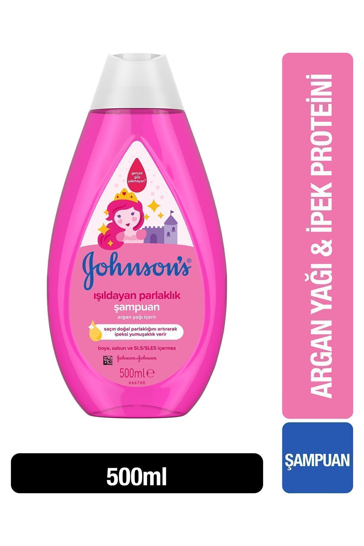 Johnson's Işıldayan Parlaklık Bebek Şampuanı 500 ml