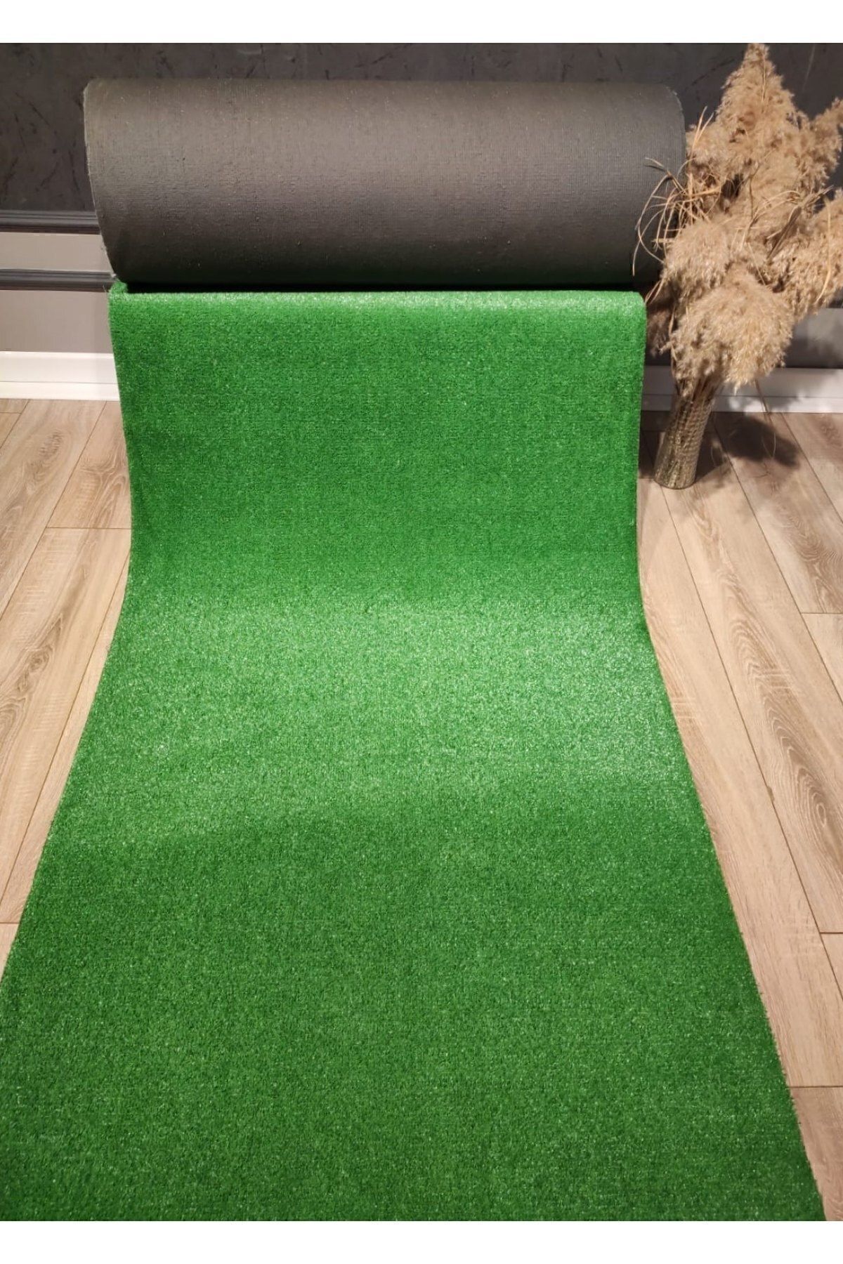 300x800cm En 3 metre x Boy 8 metre Suni Yeşil Çim Halı Kalınlık:7 mm 3