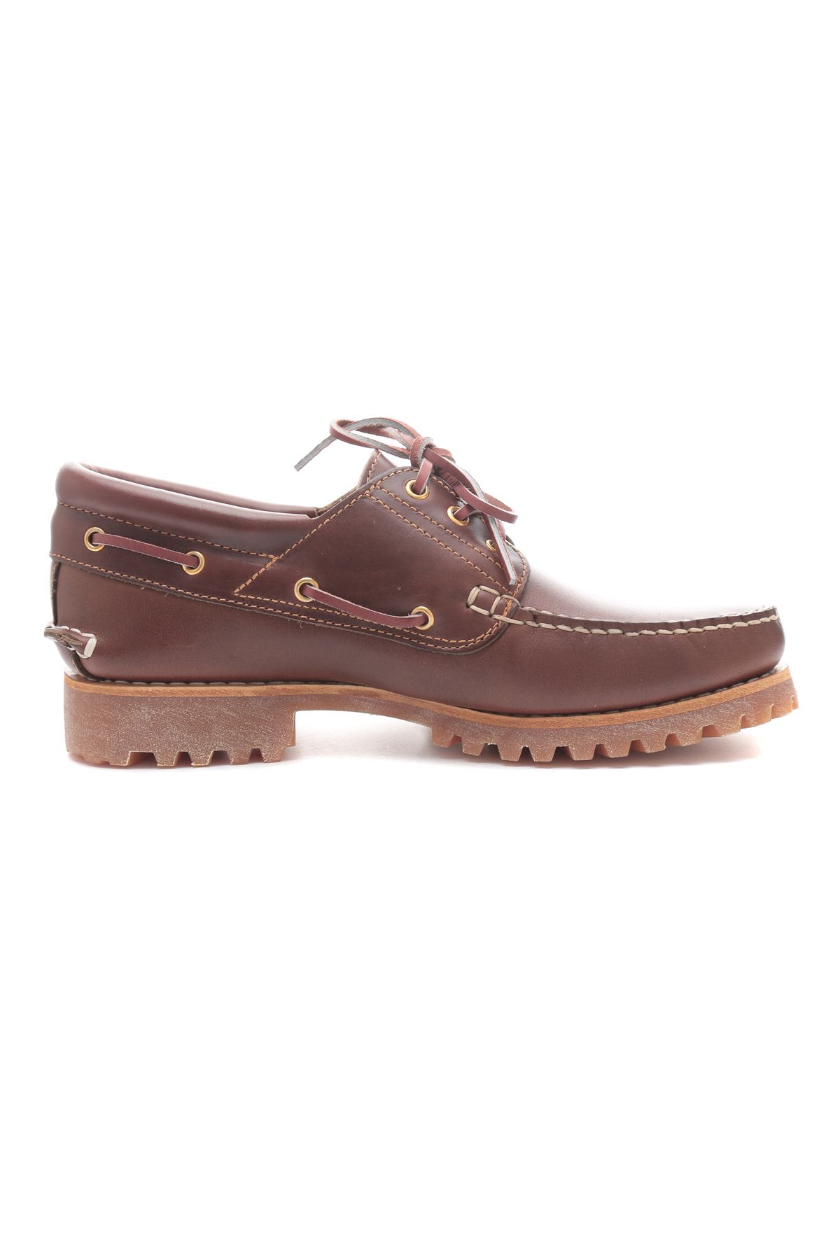 Timberland B0300032141 r Authentics 3 Eye Classic Lug Erkek Spor Ayakkab Kahve Erkek Spor Outdoor