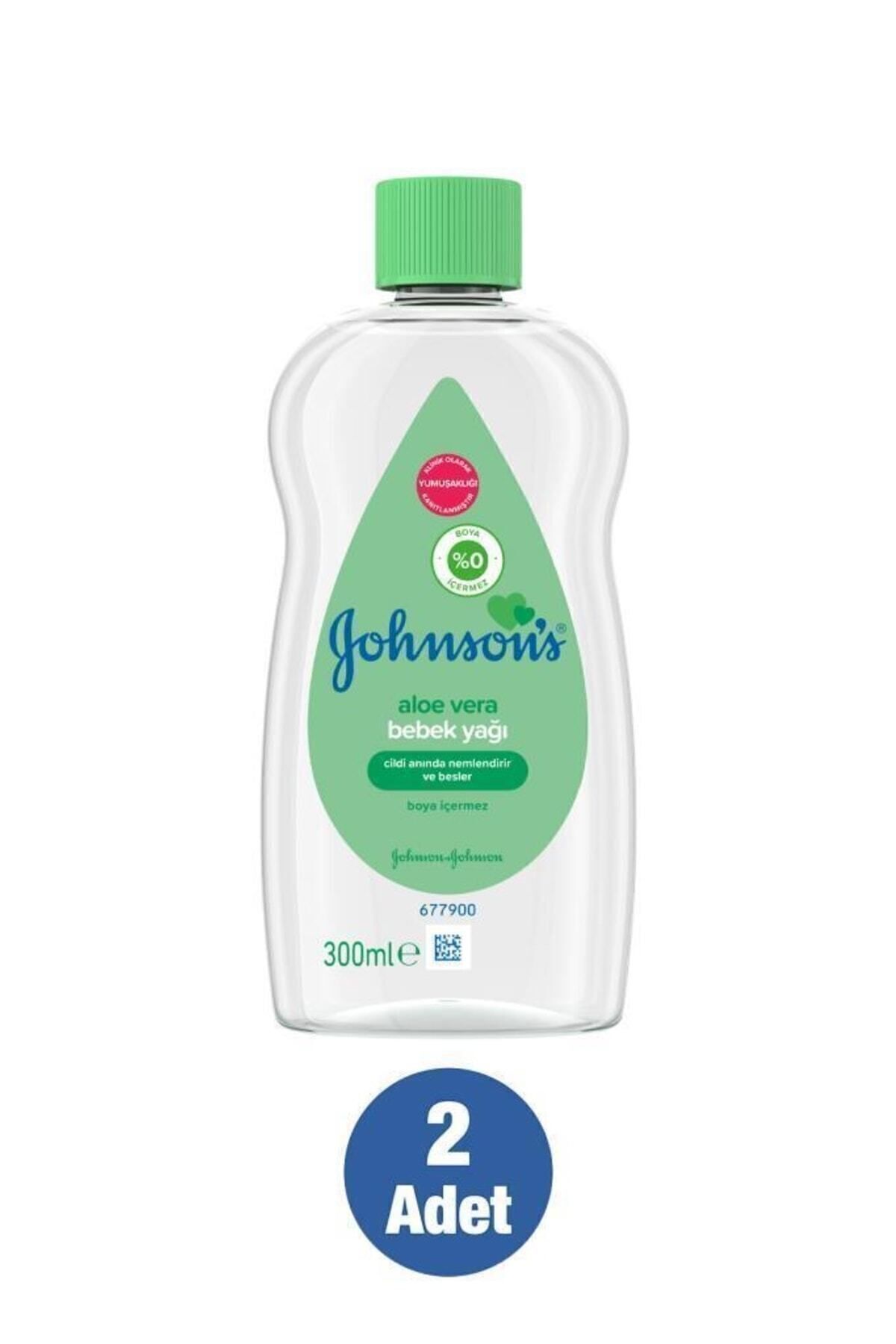 Johnson's-Johnsons Baby Oil Aloe Vera 300 ml 2