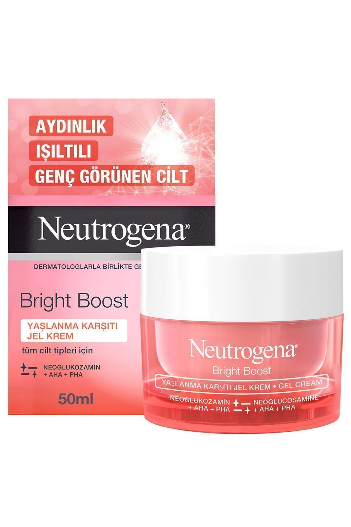 کرم ژل ضد پیری Bright Boost 50 میلی لیتر Neutrogena