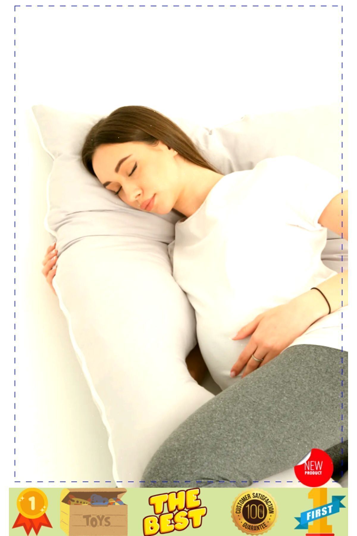 OMZ Hamile Yastığı Ortopedik Bel Destek Yastık Hamile Uyku Yastıgi Hamile Yastıgi Hamile Destek Yastigi fotoğrafı 4 (önizleme)