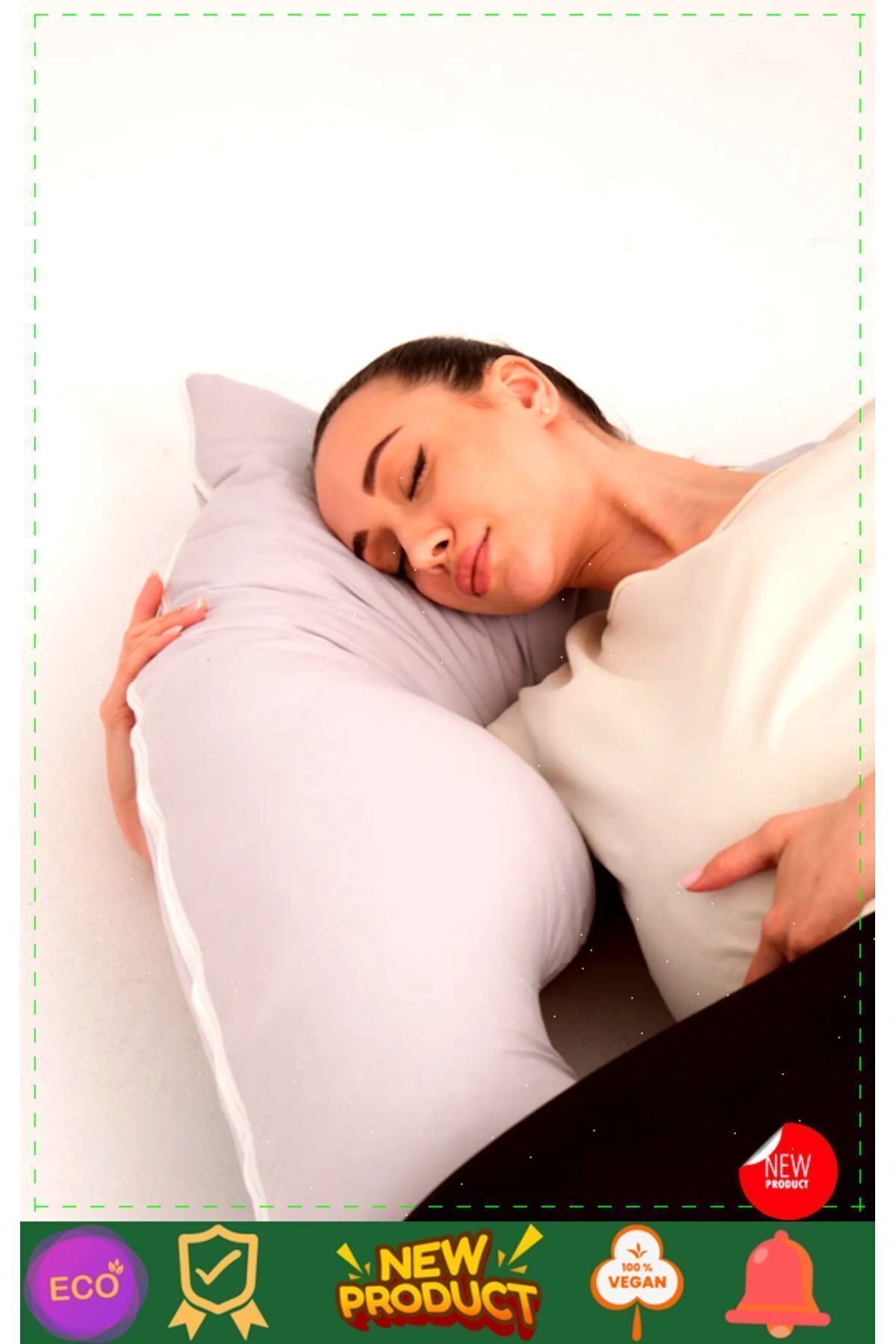 OMZ Hamile Yastığı Ortopedik Bel Destek Yastık Hamile Uyku Yastıgi Hamile Yastıgi Hamile Destek Yastigi fotoğrafı 5 (önizleme)