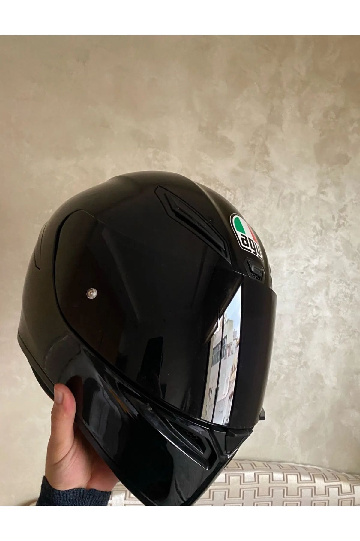 K5 K5s K3sv K1 K1s Kompakt St Kask Vizörü Siyah - 8