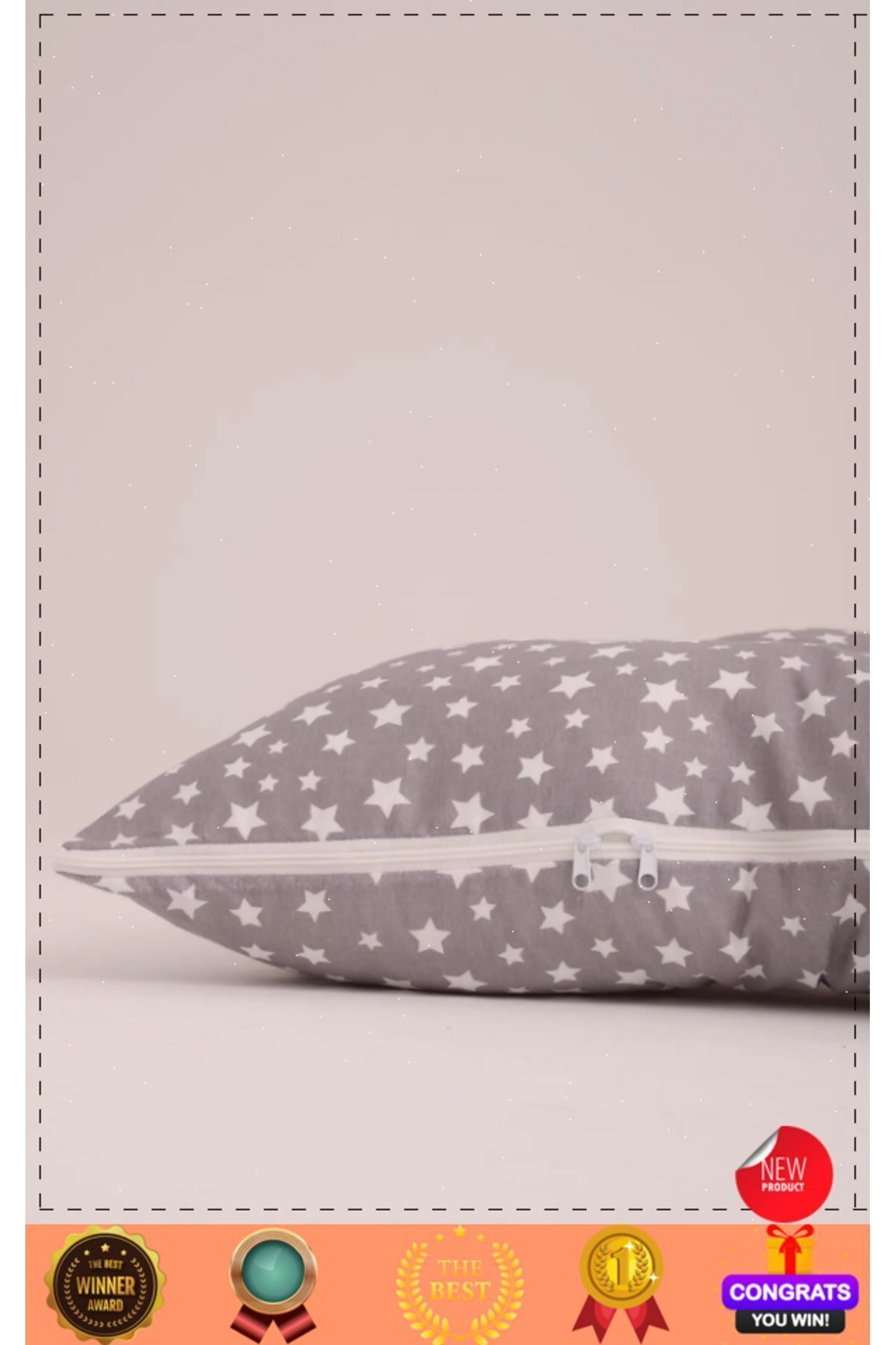 OMZ Baş Boyun Sırt Karın Destekli Çıkarılabilir Kılıflı Hamile Yastığı Hamile Uyku Yastıgi fotoğrafı 6 (önizleme)