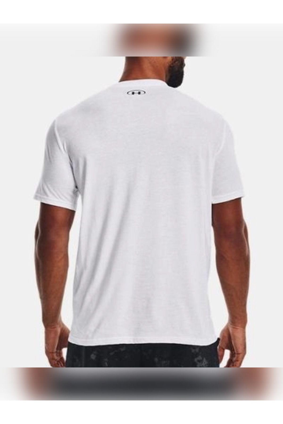 تی شرت سفید مردانه و زنانه یقه دوچرخه UA محافظت از کلاس این خانه SS Under Armour