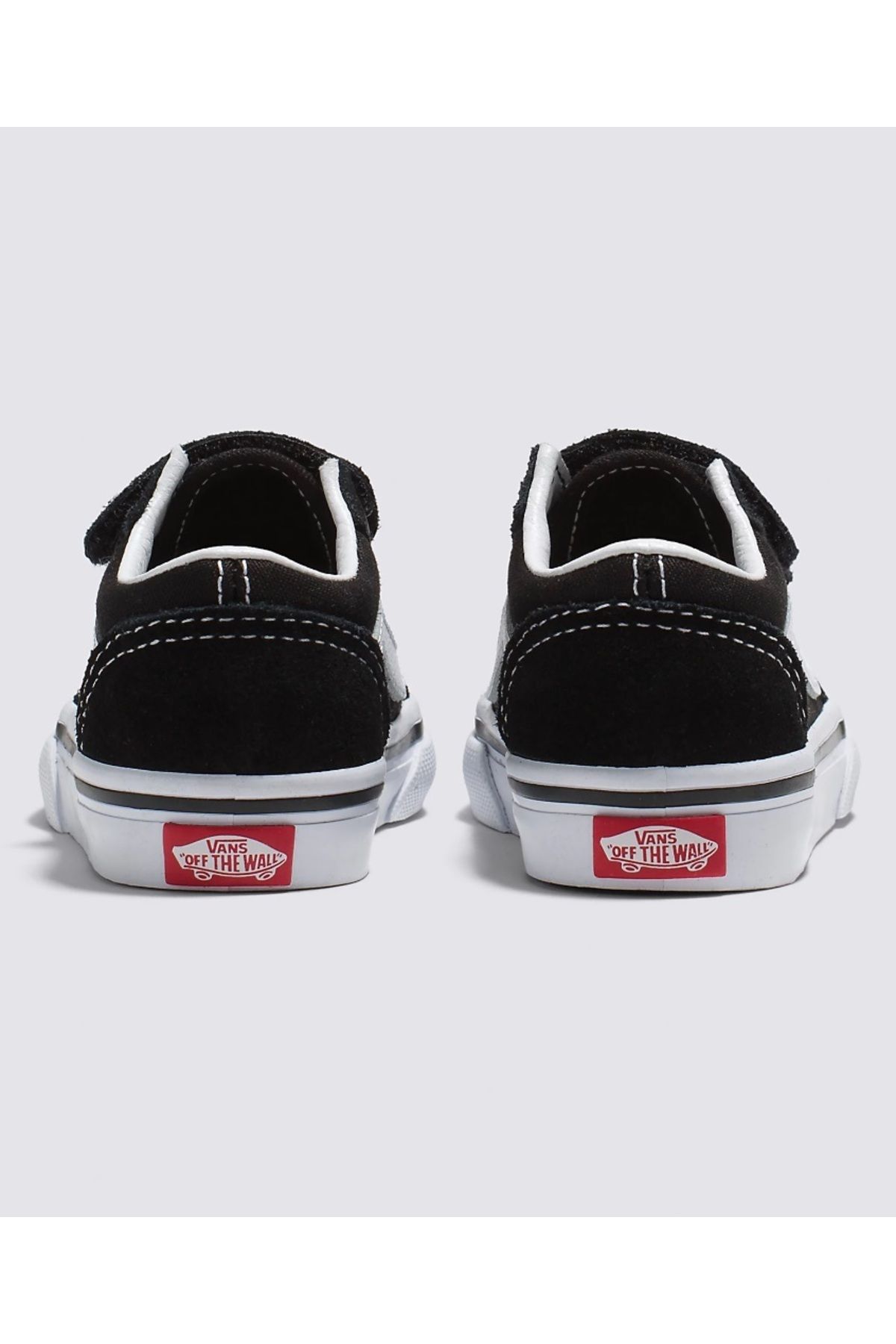 Toddler black velcro vans on sale
