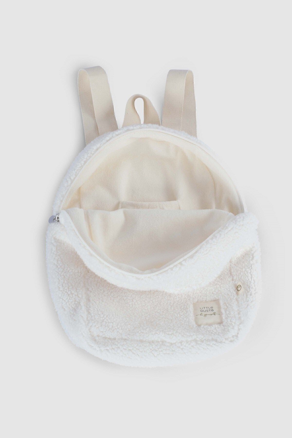 Little Gusto-Wellsoft Children's Backpack Ecru 4