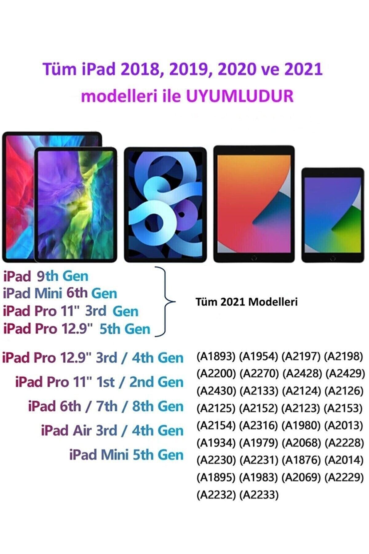 Ipad Uyumlu Hassas Avuç Içi Reddetmeli Stylus Pen Dokunmatik Şarjlı Akıllı Apple Tablet Kalem 2