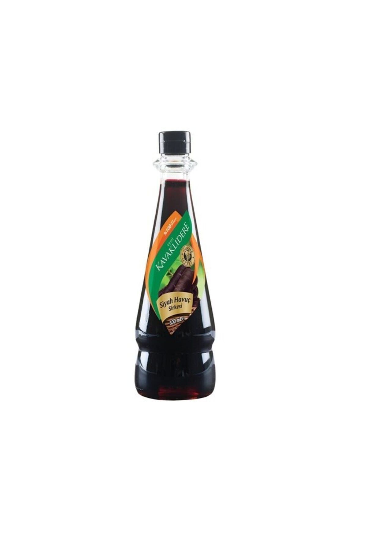 Cam Kavanoz Siyah Havuç Sirkesi 500 ml