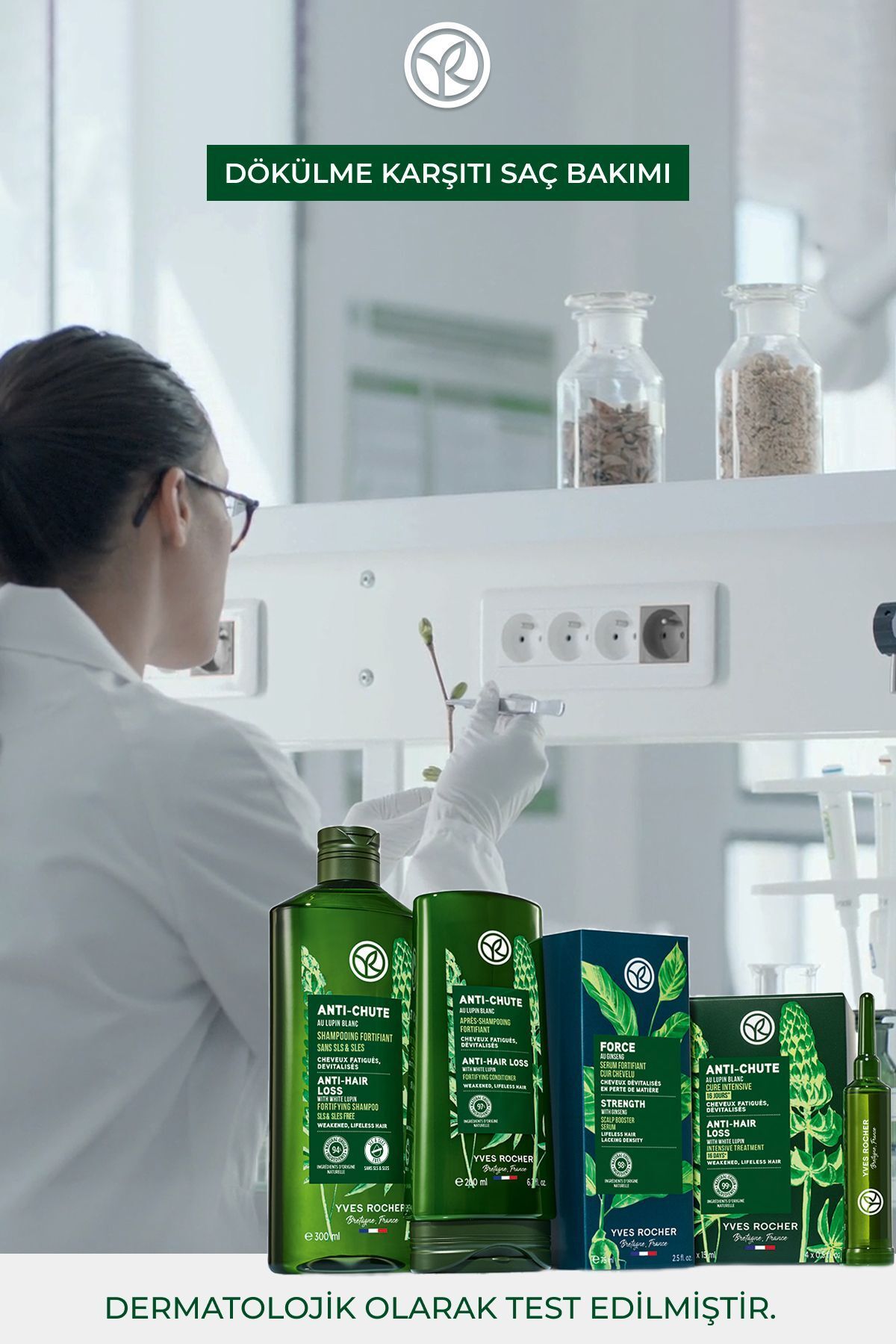 Saç Dökülmesine Karşı (anti-chute) Güçlendirici Prebiyotik Şampuan - Vegan-300 Ml