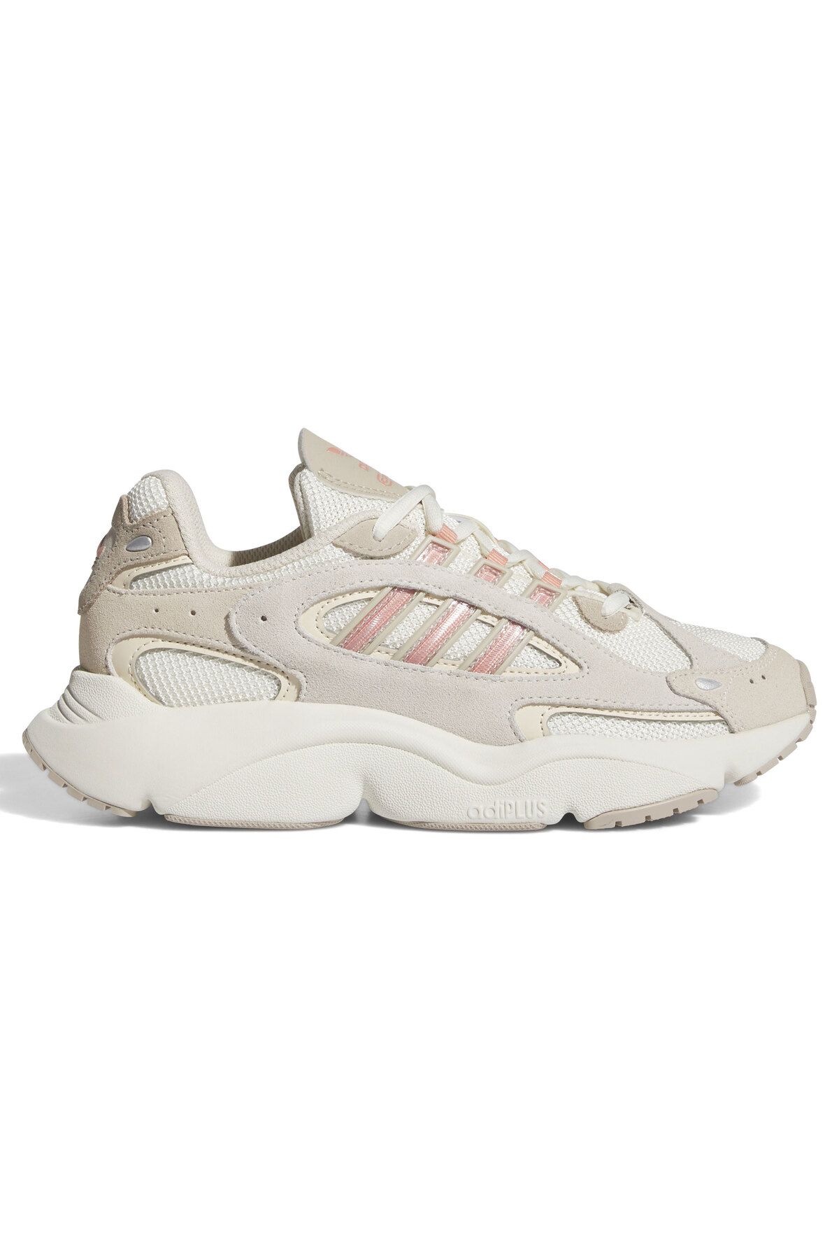 اسنیکر کرمی زنانه کفش ورزشی بژ Ozmillen IE4010 adidas