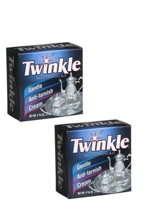 Twinkle Gümüş Parlatıcısı, Gümüş Cilası Ve Temizleyici Krem 124gr (2 ADET) Ma...
