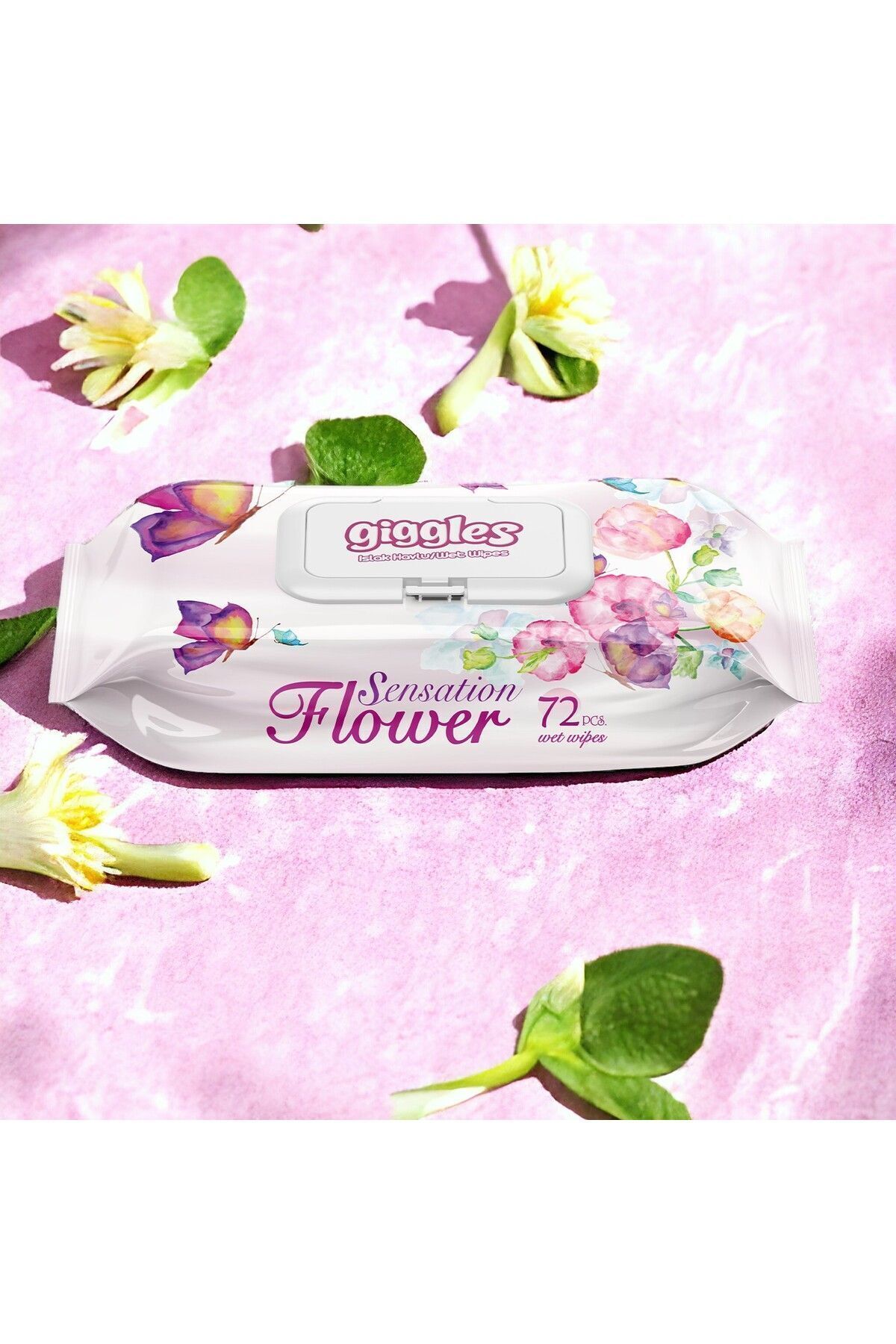 giggles-Wet Wipes - Wet Towel 72X12 (Total 864 Sheets) 4