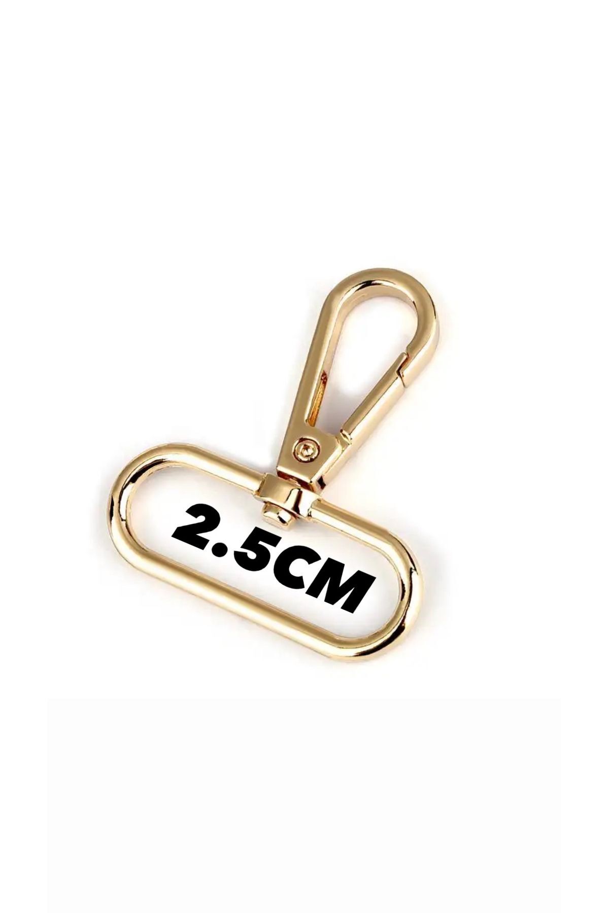 2.5 Cm Imported Bag Parrot 5 Pieces Gold-Metal Accessory