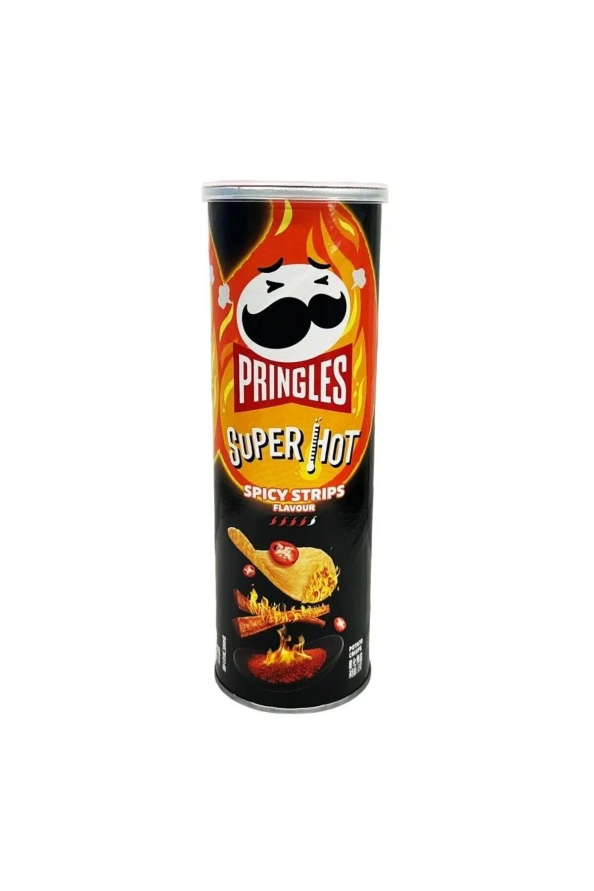 Pringles Super Hot Spicy Strips 110g