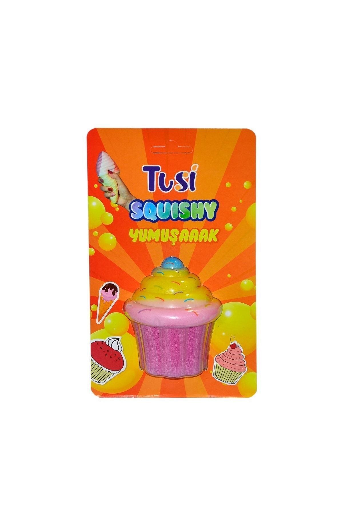 Muhtelif Köpük Squishy Cup Cake Yumuşak Kapkek Skuşi - Fiyatı