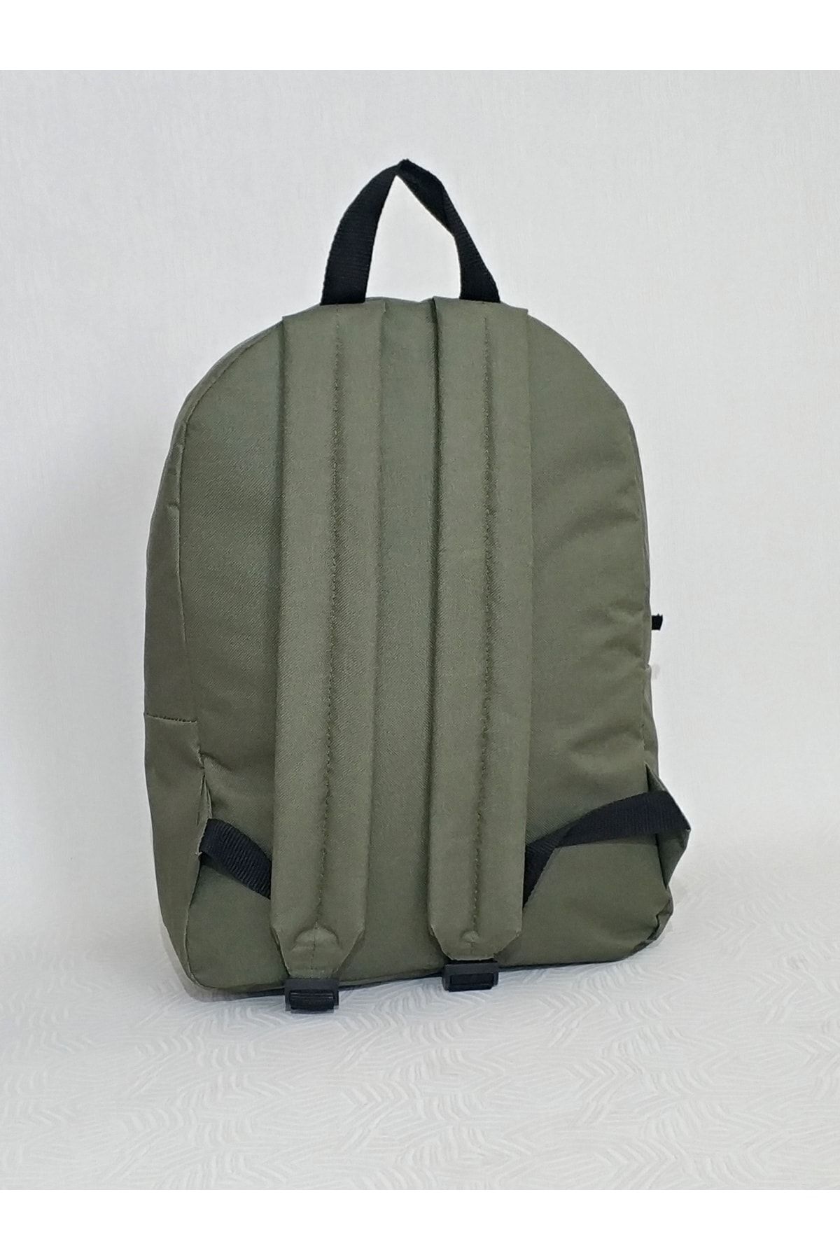 کوله پشتی زنانه خاکی SENSITIVE PLUS | SNSTVPLS-CNV-LOG-HAKİ اورجینال - تصویر 4