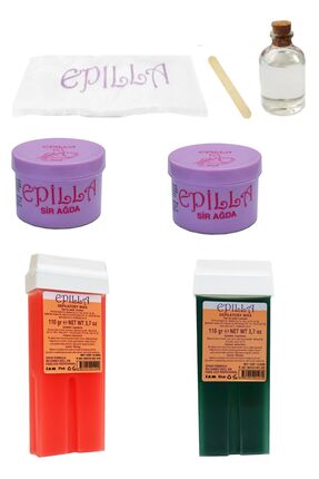 Epilla Kartuş Sir Ağda Ve Kutu Sir Ağda Seti