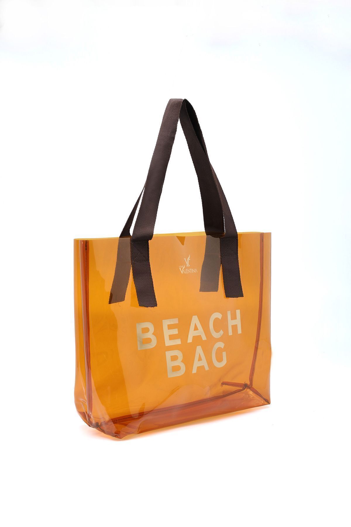 louis valentina BEACH BAG ŞEFFAF PLAJ ÇANTASI görsel 4
