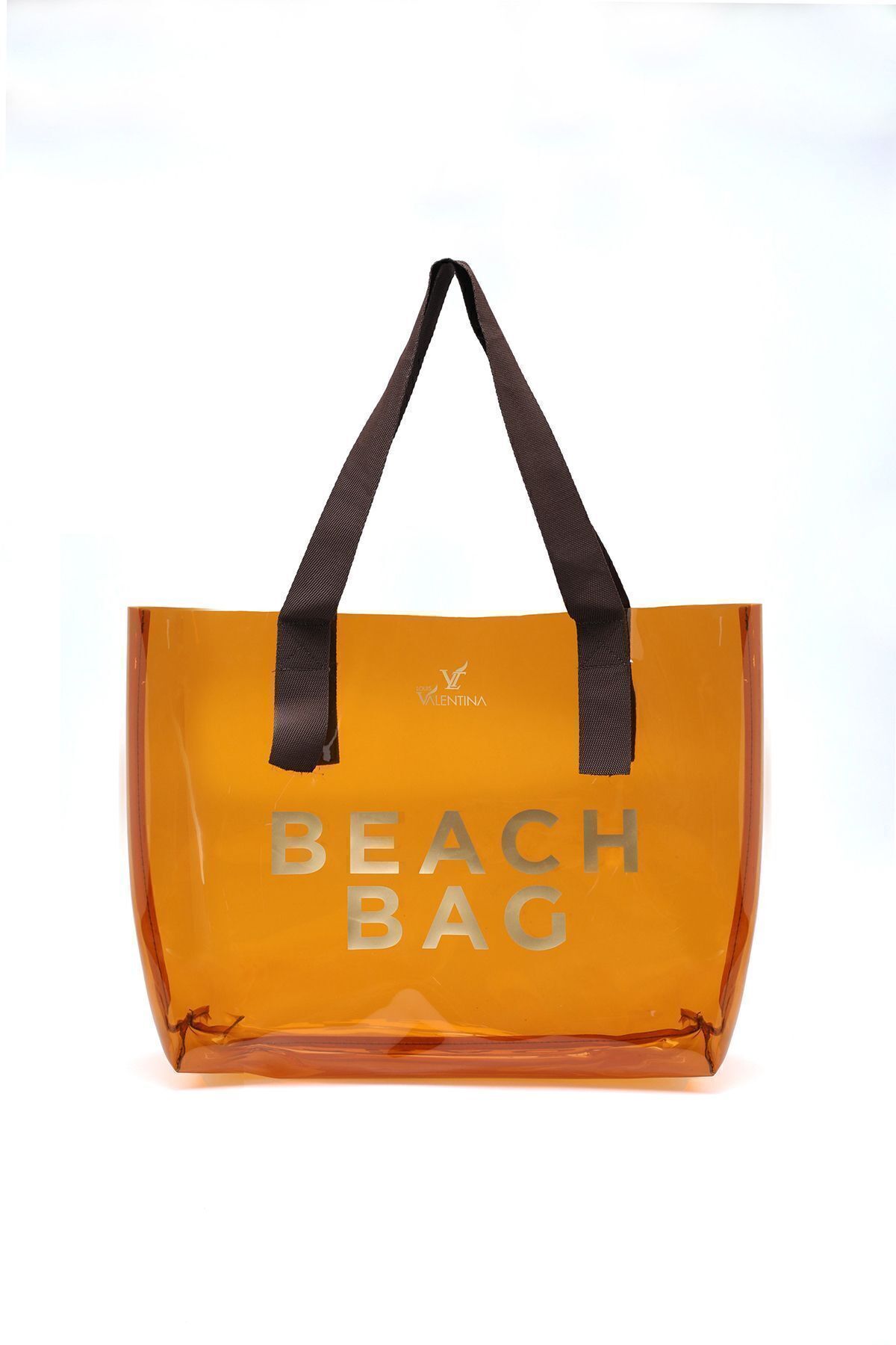 louis valentina BEACH BAG ŞEFFAF PLAJ ÇANTASI görsel 6