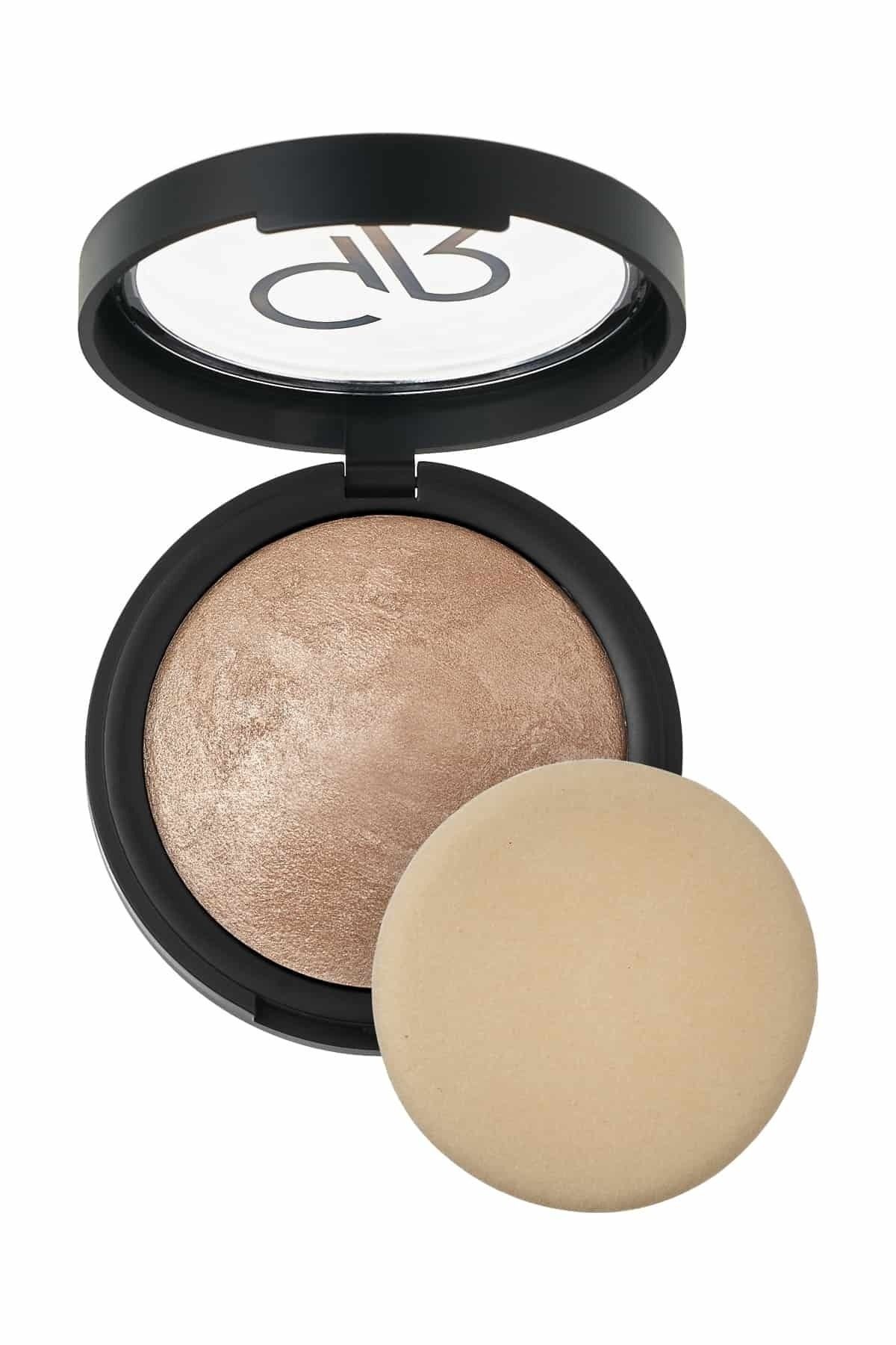پودر معدنی Terrabaked No: 08 Radiant Highlighter - Mineral Powder - 8691190540593 Golden Rose