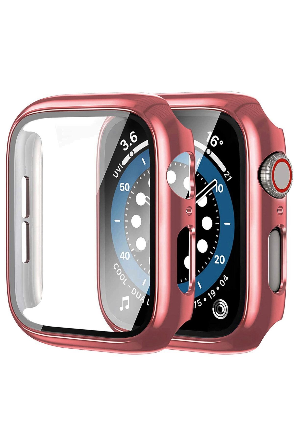 Screen Case Protector Cover Compatible with Apple Watch Series 7 8 9 45mm Apple Watch 9 45mm Case 360 Protection