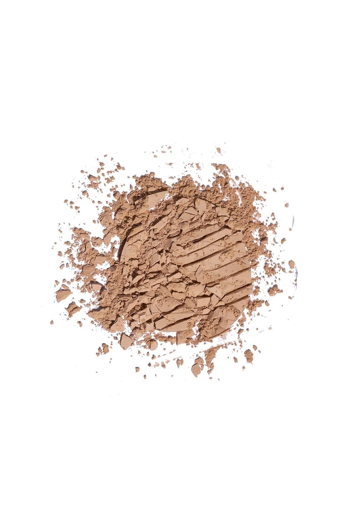 پودر فشرده Silky Touch No: 08 Soft Caramel - Powder Pressed - 8691190115081 Golden Rose